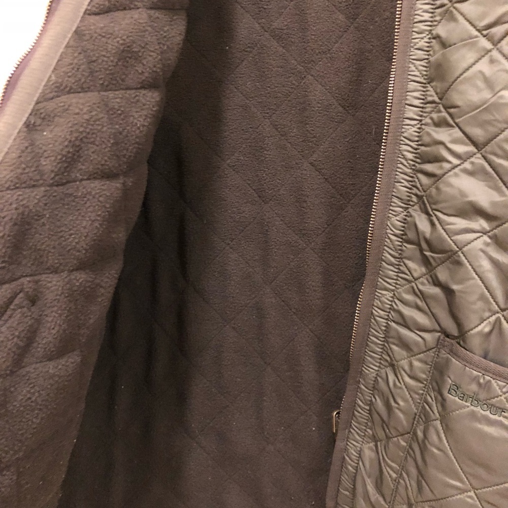 Men’s Barbour Jacket full canvas and matching vest - Picture 6 of 8
